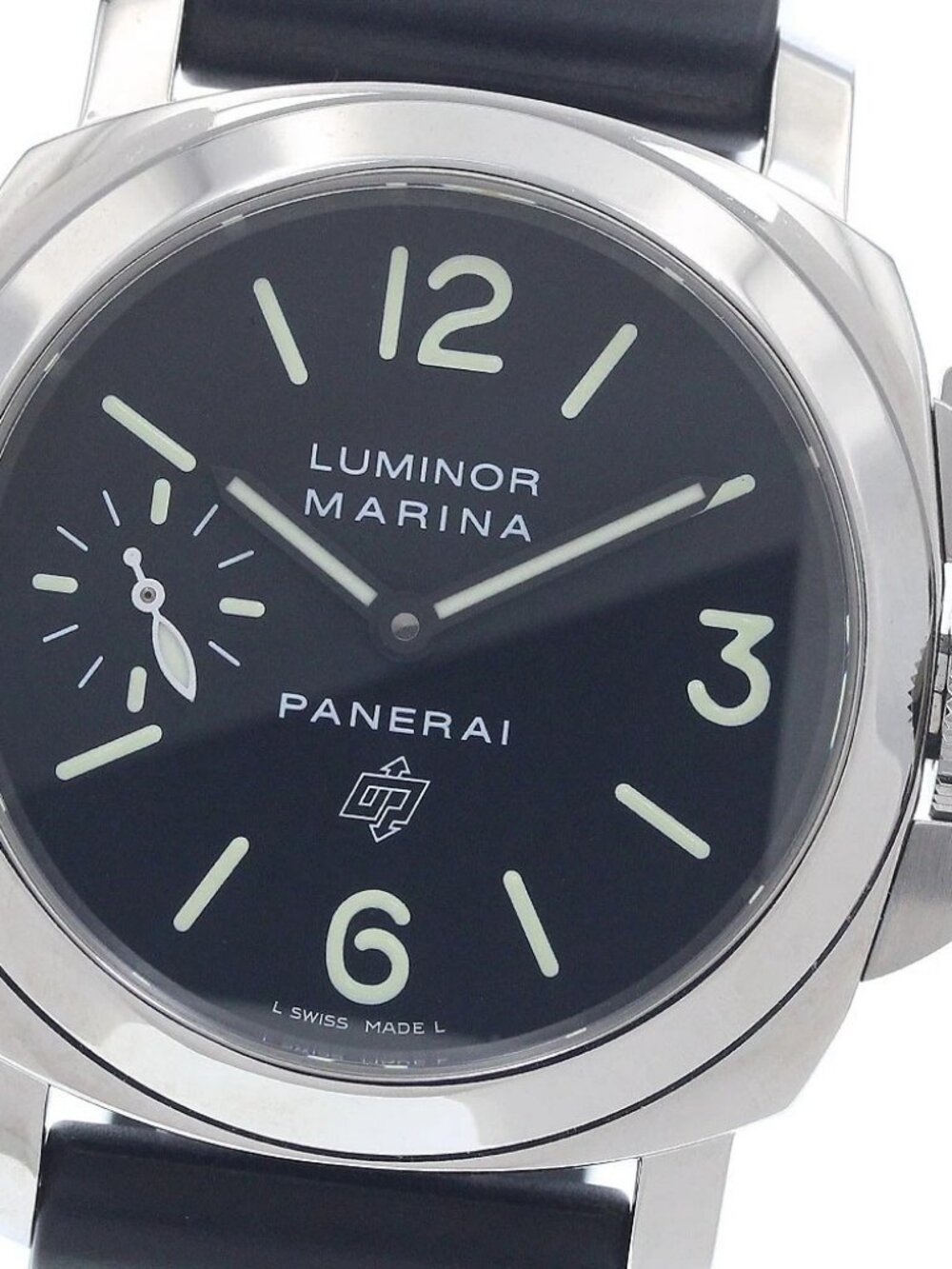 PANERAI Luminor Marina Logo Acciaio PAM01005 Hand Winding Men's Watch_951939